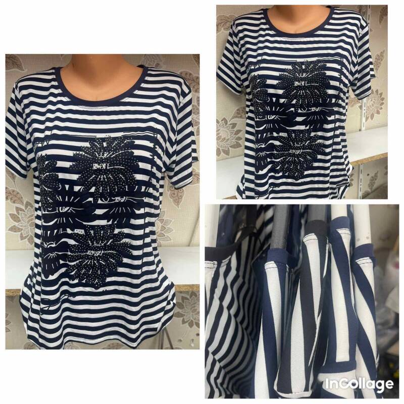 Bluzki damskie Roz L-3XL, Mix Kolor Paczka 12 szt